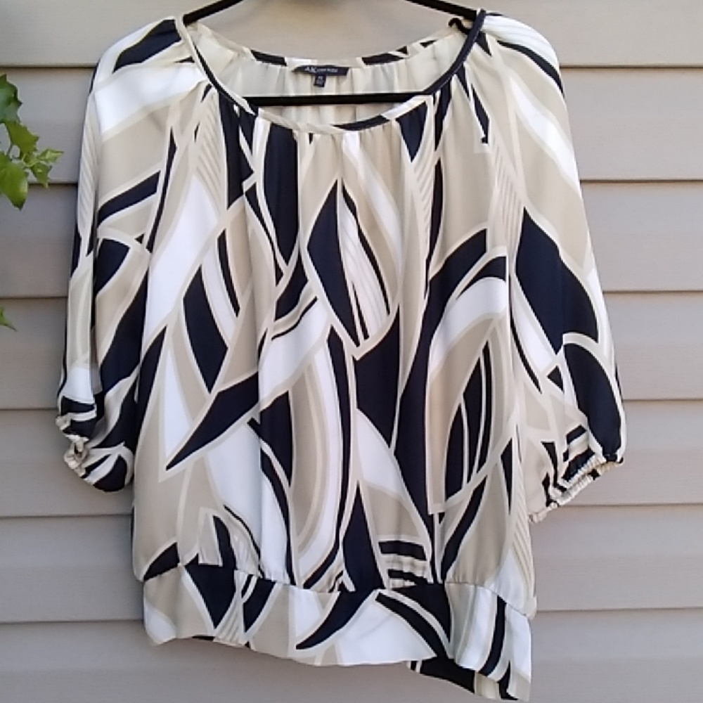 💯% Silk ANNE KLEIN Blouse